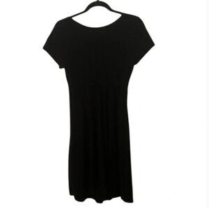Women's Black Short Sleeve Dress